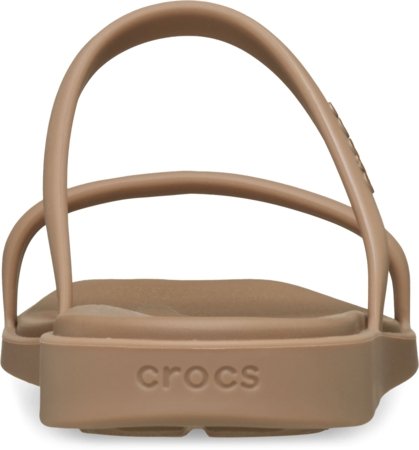 CROCS šlepetės Miami Two Strap, rudos, 209795-2JJ, 39,5 dydis 