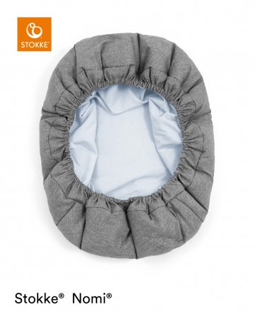 STOKKE naujagimio gultas maitinimo kėdutei NOMI®, grey/ grey blue, 625906 625906