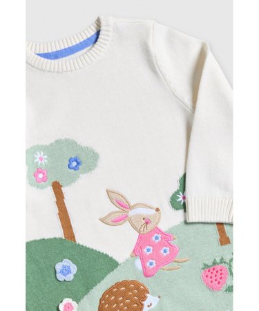 MOTHERCARE suknelė ilgomis rankovėmis ir pėdkelnės, JL455 116 