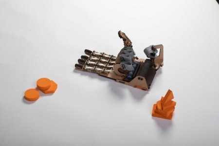 SMARTIVITY konstruktorius- mechaninė ranka Mechanical hand, SMRT1135 