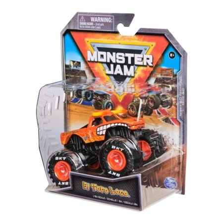 MONSTER JAM visureigis 1:64, vienguba pakuotė, asort., 6044941 6044941