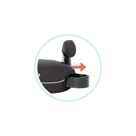 GRACO automobilinė kėdutė-busteris DELUXE R129, black, 8CT799BLCEU 