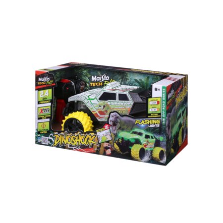 MAISTO TECH 1:16 R/C valdomas automobilis Dinoshock Monster Truck, 82638 