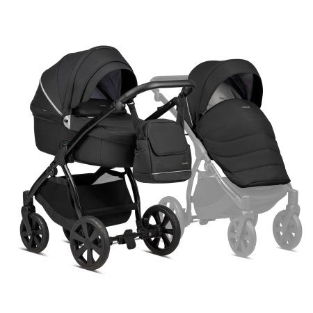 NOORDI universalus vežimėlis FJORDI 2023 2/1, black, 1302815 