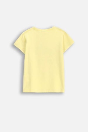 COCCODRILLO marškinėliai trumpomis rankovėmis EVERYDAY GIRL B, žali, WC5143204VGB-030-122, 122 cm 