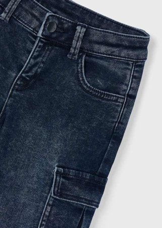 MAYORAL kelnės, blue black, 4.563-22, 10 cm 