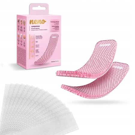 NENO šildymo ir šaldymo įklotai po gimdymo COMPRESSO, 2 vnt., NEN-MAM-HIG14 