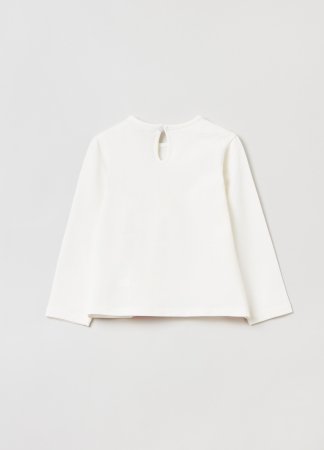 OVS GIRL9-36M TSH/POL L/S 2M 30-36 WHITE 001827382 001827382