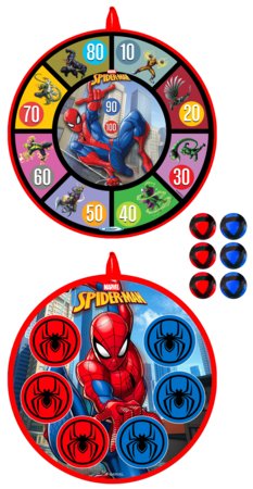 STAMP Spider Man smiginio žaidimas su kamuoliukais, 36 cm, SM250436 