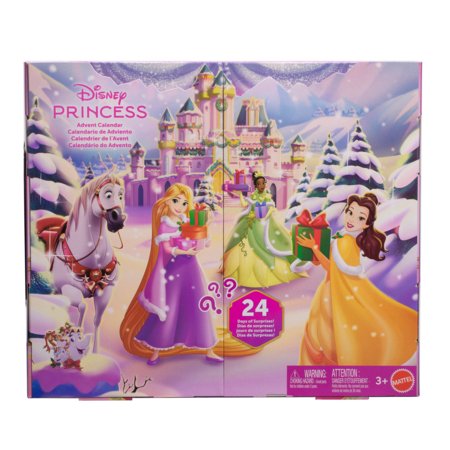 DISNEY PRINCESS mažų lėlių advento kalendorius, JFG79 