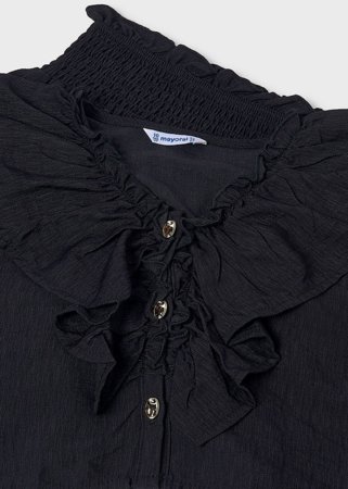 MAYORAL palaidinė ir šortai, black, 6.207-79, 140 cm 