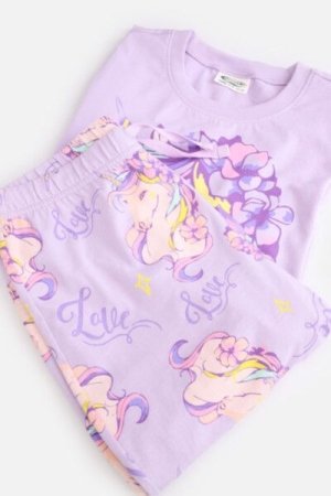 COCCODRILLO pižama PYJAMAS, violetinė, ZC4448117PJS-016-164, 164/170 cm