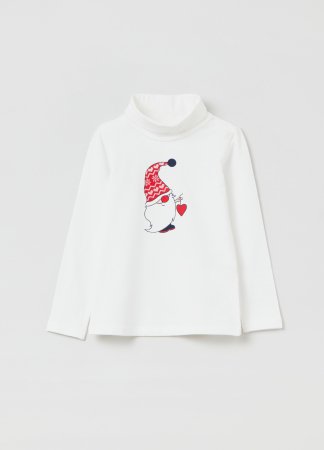 OVS GIRL3-10Y T-SHIRTS L/S 2H 9-10 WHITE 001339535 001339535