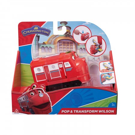 CHUGGINGTON transformuojamas traukinys Pop & Transform Wilson, EU890101 EU890101