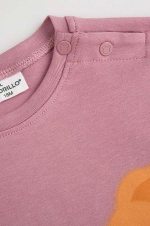 COCCODRILLO marškinėliai, rožiniai, cm 