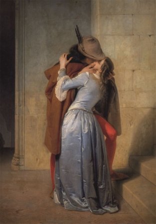 CLEMENTONI dėlionė bučinys – Hayez, 1000 det., 37064 