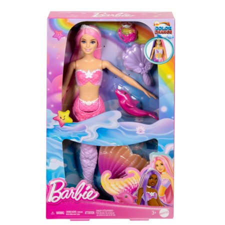 BARBIE Dreamtopia undinėlė Malibu, HRP97 