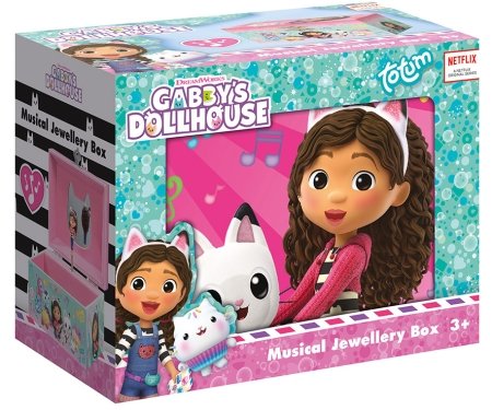 TOTUM GABBY'S DOLLHOUSE muzikinė papuošalų dėžutė, 420526 