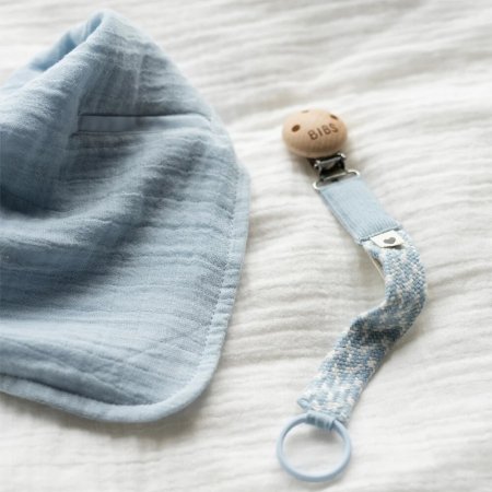 BIBS grandinėlė čiulptukui, Baby Blue / Ivory 5713795238637