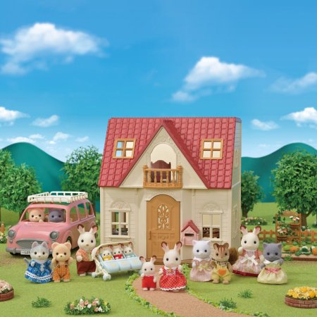 SYLVANIAN FAMILIES Raudonu stogu jaukus kotedžas, 5567 5567