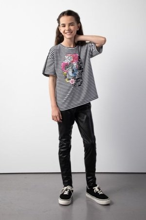 COCCODRILLO marškinėliai CRAFT PUNK GIRL JUNIOR, spalvoti, ZC5143203CGJ-022-134, 134 cm 