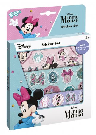 TOTUM DISNEY MINNIE MOUSE lipdukų rinkinys, 580138 580138