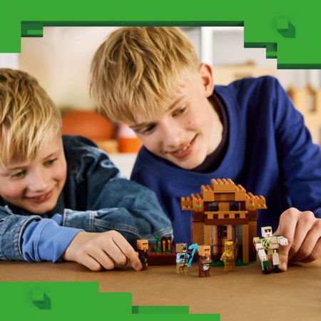 21596 LEGO® Minecraft® Evokeris ir kaimo užpuolimas 