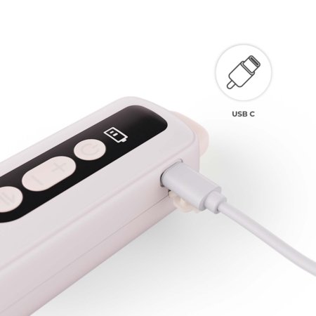 KINDERKRAFT dvigubas nešiojamas elektrinis pientraukis GENTLEFLOW, pink, KEGEFL00PNK0000 