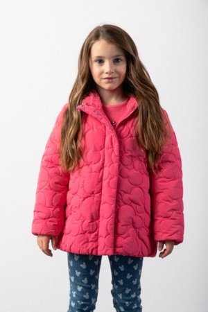 COCCODRILLO striukė OUTERWEAR GIRL KIDS, rožinė, cm 