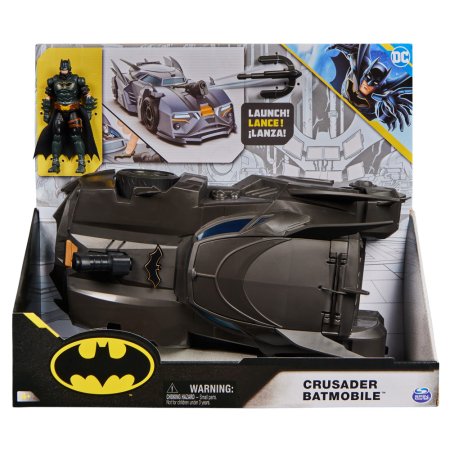 BATMAN automobilis Crusader Batmobile su 4" figūrėle, 6067473 