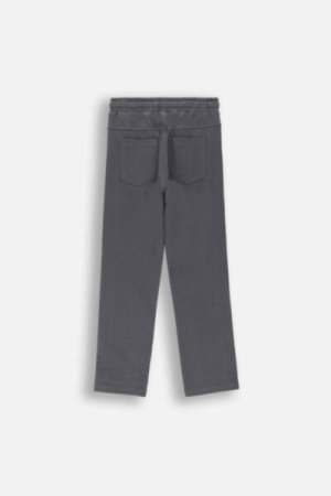 COCCODRILLO sportinės kelnės ACADEMY BOY KIDS, graphite, ZC4120102ABK-020-122, 122 cm 