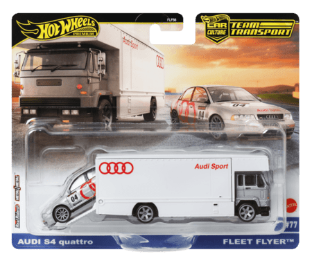HOT WHEELS automodeliukas Vilkikas su automobiliu asort., FLF56 