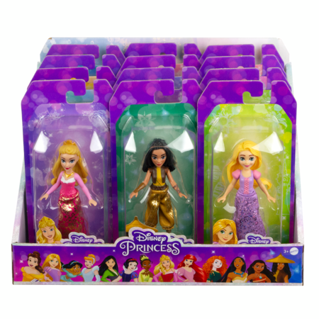 DISNEY PRINCESS mini lėlytė asort., HPL55 