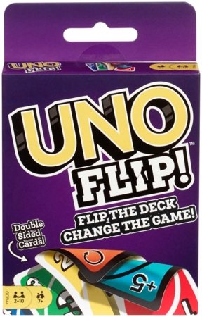 MATTEL GAMES UNO žaidimas su dvipusėmis kortomis, GDR44  
