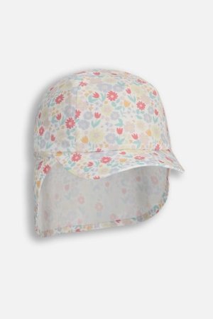 COCCODRILLO kepurė su snapeliu, balta, WC6364211ALG-022-050, 50 dydis 