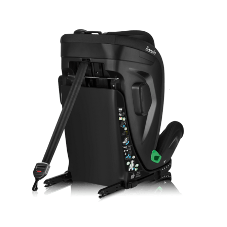 LIONELO automobilinė kėdutė HARPER I-SIZE, Black carbon grey, 76-150 cm., LO-HARPER I-SIZE 