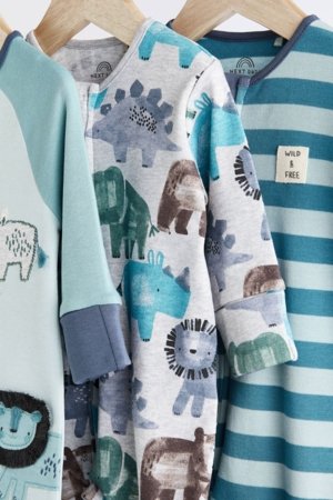 NEXT šliaužtinukas ilgomis rankovėmis, 3vnt., 559198 50-56 