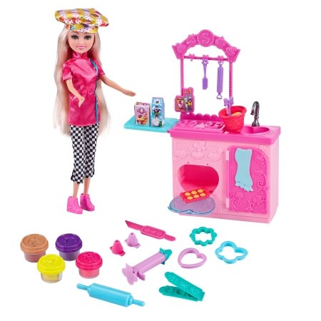 SPARKLE GIRLZ 27cm lėlė su kepimo rinkiniu, 100183 100183