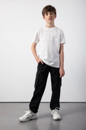 COCCODRILLO kelnės ACADEMY BOY JUNIOR, juodos, cm 