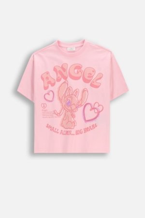 COCCODRILLO marškinėliai trumpomis rankovėmis, rožiniai, cm 