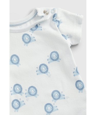 MOTHERCARE smėlinukas trumpomis rankovėmis, kelnės ir kepurė, GF272 