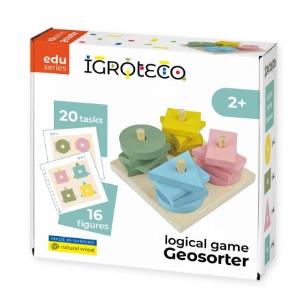 IGROTECO žaidimas mokausi geometrines formas, IG0729 