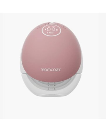 MOMCOZY dvigubas nešiojamas belaidis pientraukis M9, Pink 