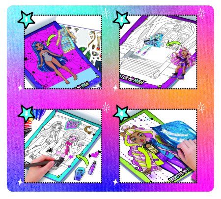 LISCIANI Monster High kūrybinis rinkinys Monster cute, 12846 