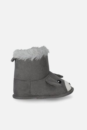 COCCODRILLO tekstiliniai batukai SHOES UNISEX, pilki, cm 