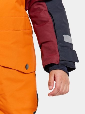 DIDRIKSONS žieminis lauko kombinezonas BJÄRVEN 3, oranžinis, 505466-L07, 140 cm 