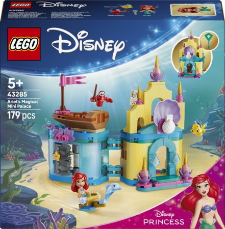 43285 LEGO® ǀ „Disney Princess“ Stebuklingi Arielės mini rūmai 