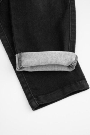 COCCODRILLO sportinės kelnės JEANS COLLECTION BOY, juodos, ZC4123501JCB-021-164, 164 cm 