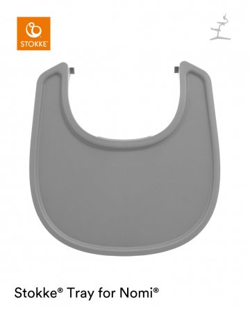 STOKKE padėklas maitinimo kėdutei NOMI®, grey, 626003 626003