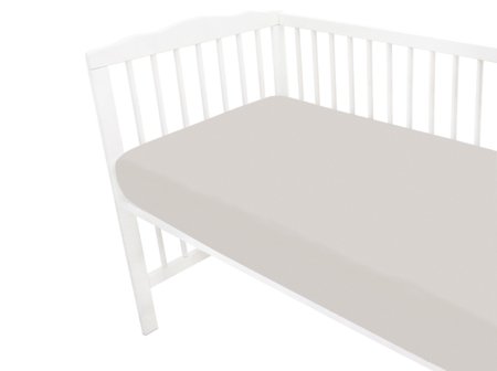 MIMINU paklodė lovytei, 120x60 cm., Beige 